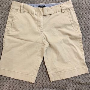 J Crew City Fit Bermuda Shorts